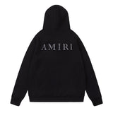 Amiri Hoodie AMI Hot Diamond Logo Letter Hooded Sweater Men and Women