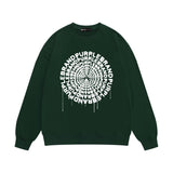 Purple Brand Sweatshirt Loose Crew Neck Sweater