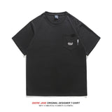 Men's T-Shirts Short-Sleeved T-shirt Men's Summer Loose All-Match Casual