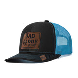 Trendy flat brimmed hat mesh breathable spring summer