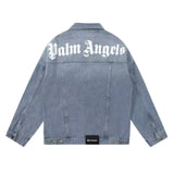 Palm Angels Jacket Spring and Autumn Angel Letter Coat Men