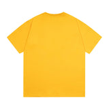 Denim Tears T Shirts D.T Kapok Five-Pointed Star Letter Print Short-Sleeve T-shirt