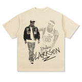 Nba Long Sleeve Shirt Men and Women Cotton Loose
