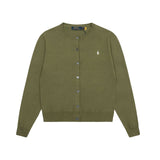Ralph Lauren Knitted sweaters ceiling level ruff pony standard knitted cardigan sweater
