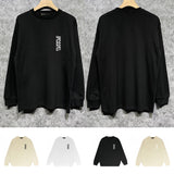 Purple Brand Long Sleeve T-Shirt Fashion Loose Long Sleeve Top