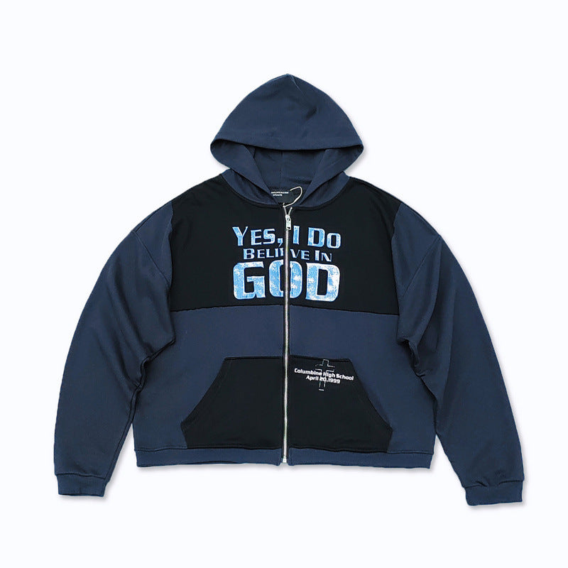 ERD Hoodie Autumn and Winter Printing Loose Casual Hooded Sweater for Men and Women