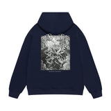 Purple Brand Hoodie Fashion Loose Hooded Sweater
