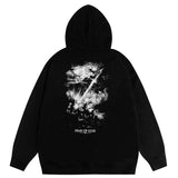 Amiri Hoodie FOG American pattern hooded sweater for men and women