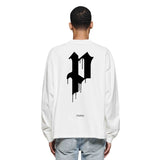 Purple Brand Long Sleeve T-Shirt Fashion Loose Long Sleeve Top