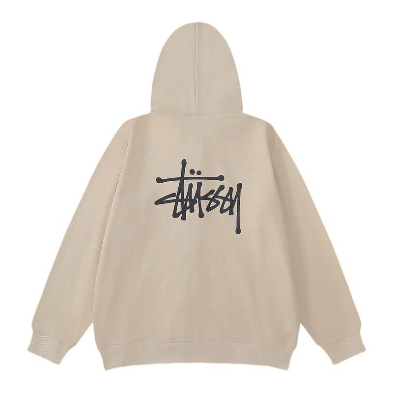 Stussy Hoodie Zip Cardigan Hooded Sweater