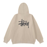 Stussy Hoodie Zip Cardigan Hooded Sweater