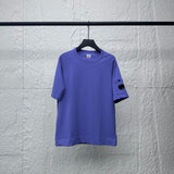 Cp Company T Shirts Summer Casual Loose Crew Neck Pullover