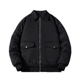 Mens Vintage Jackets Jacket Padded Workwear Jacket Trendy Baseball Uniform