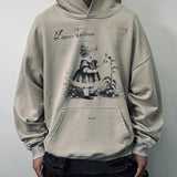 Mens Vintage T-Shirts vintage American hooded sweater loose