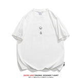 Men's T-shirt Summer Cotton Short Sleeve T-shirt Men's Loose Half-Sleeved Casual