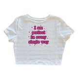 Vintage Y2g Shirts round Neck Printed Slim Fit Sexy T-shirt Women