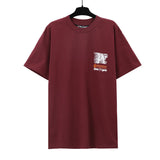 Palm Angels T Shirts singing joint alphabet short-sleeved t-shirt