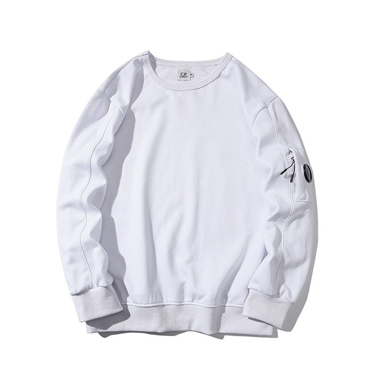 Cp Company Sweatshirts Autumn and Winter Men's and Women's Glasses Round