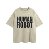 Gallery Dept T Shirts Summer Short Sleeve T-shirt Gallery Dept Washed and Worn Men and Women Loose