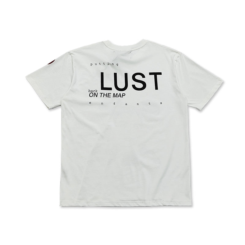 ERD T Shirts Summer Street Punk Rock Loose Short Sleeve T-shirt