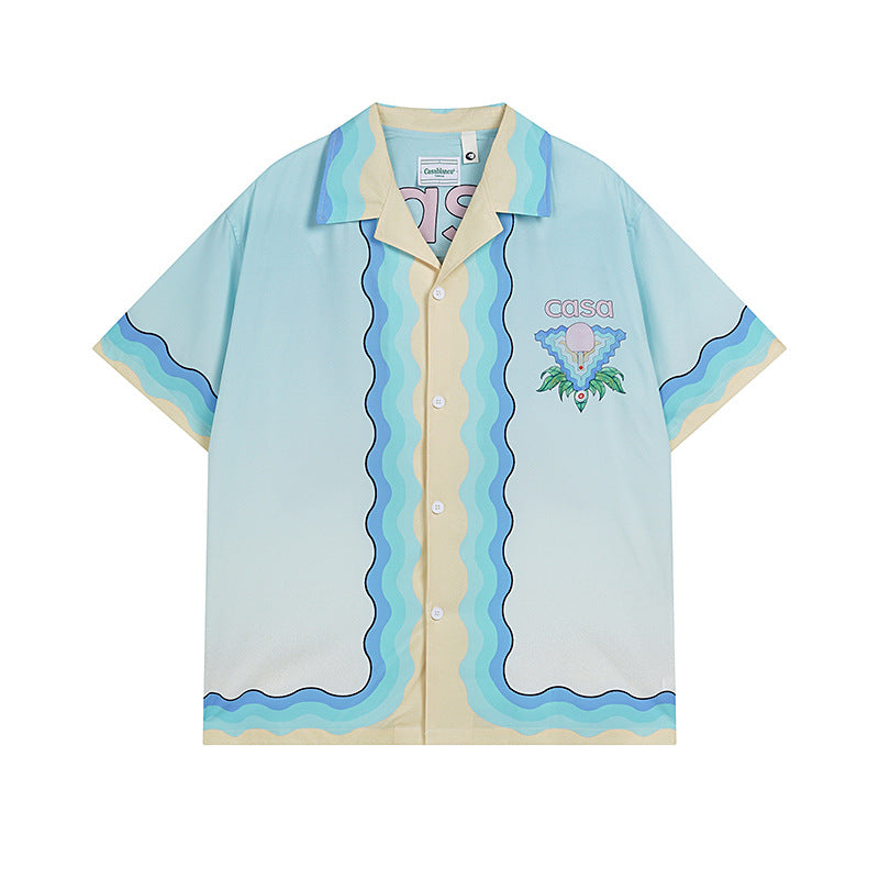 Casablanca Shirts And Shorts 2 Pieces Set