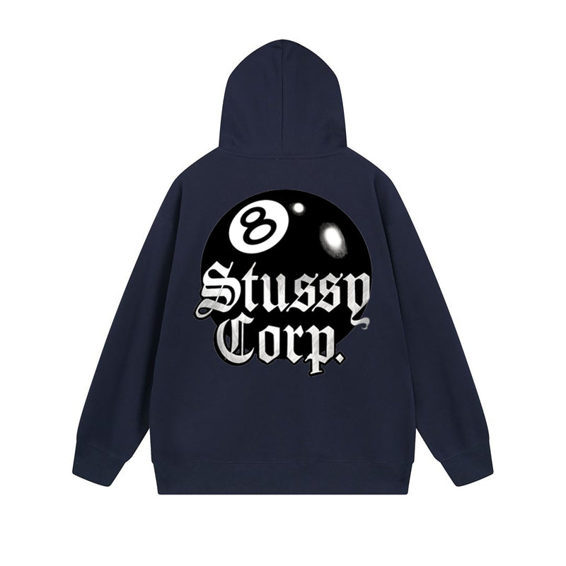 Stussy Hoodie Zip Cardigan Hooded Sweater