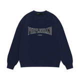 Purple Brand Sweatshirt Loose Crew Neck Sweater