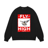 Purple Brand Sweatshirt Loose Crew Neck Sweater