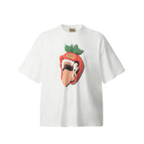 Unisex T-Shirts GALLERY DEPT Bigtooth Fun Printed Loose T-Shirt