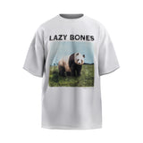 Mens Vintage T-Shirts EPIDE Giant Panda Vintage Washed Old Loose Short Sleeve VINTAGE