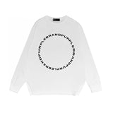 Purple Brand Long Sleeve T-Shirt Fashion Loose Long Sleeve Top