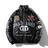 Mens Vintage Jackets Embroidery Autumn Winter