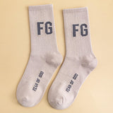 Fog ESSENTIALS Socks Alphabet Street Tall Cotton Socks