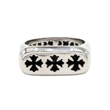 Chrome Heart Ring Cross Glossy