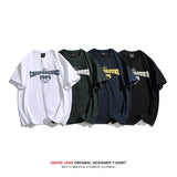 Men's T-Shirts Short-Sleeved T-shirt Men's Summer Pure Cotton Half-Sleeved Loose Casual