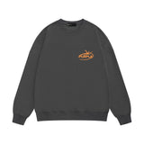 Purple Brand Sweatshirt Loose Crew Neck Sweater