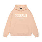 Purple Brand Hoodie Fashion Loose Hooded Sweater