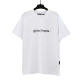Palm Angels T Shirts Simple Letter Print Short Sleeve T-Shirt