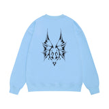 Purple Brand Sweatshirt Loose Crew Neck Sweater