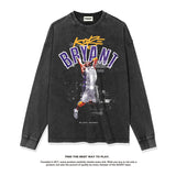 Nba Long Sleeve Shirt Loose Heavy Crew Neck