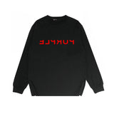 Purple Brand Long Sleeve T-Shirt Fashion Loose Long Sleeve Top