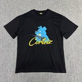 Corteiz T Shirt Short Sleeve Letter Flower