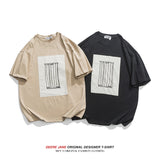 Men's T-Shirts Short-Sleeved T-shirt Men's Loose Cotton