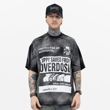 ERD T Shirts Short Sleeve Viintage Distressed