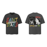 Men Vintage T-Shirts Saint "Saint Tears" Tee