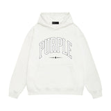 Purple Brand Hoodie Fashion Loose Hooded Sweater