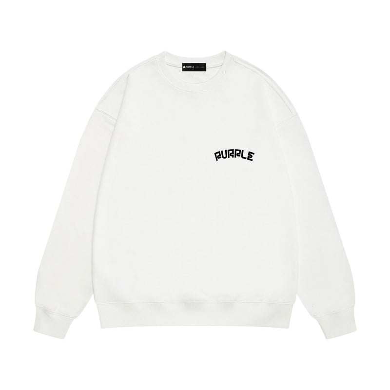 Purple Brand Sweatshirt Loose Crew Neck Sweater