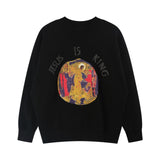 Jesus Is King Sweatshirt Kanye West Jesus Is King Pullover Sweater