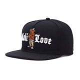 Trendy flat brimmed hat cee love cap adjustable