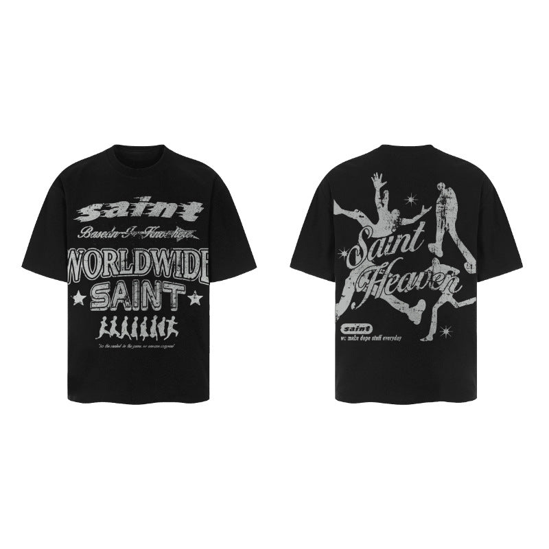 Men Vintage T-Shirts Saint Michael Tee